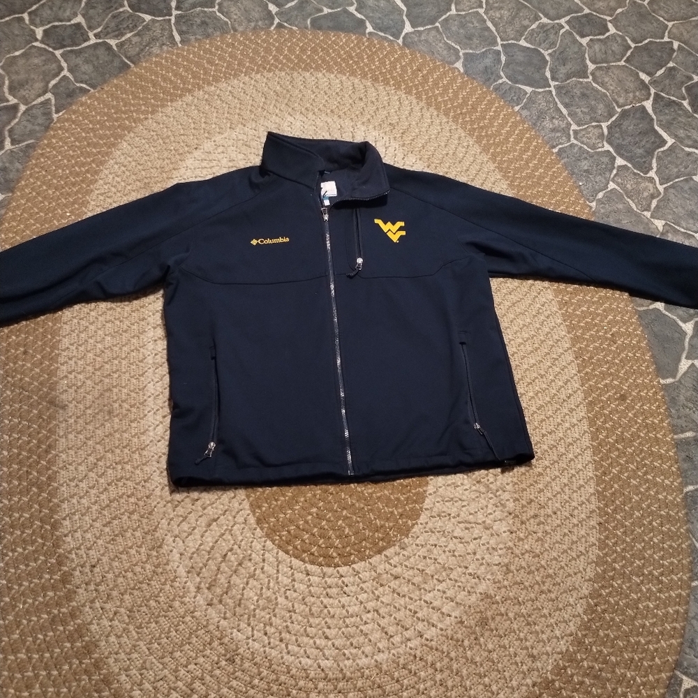 Columbia Ascender Softshell Jacket WV Mountaineers - image 1